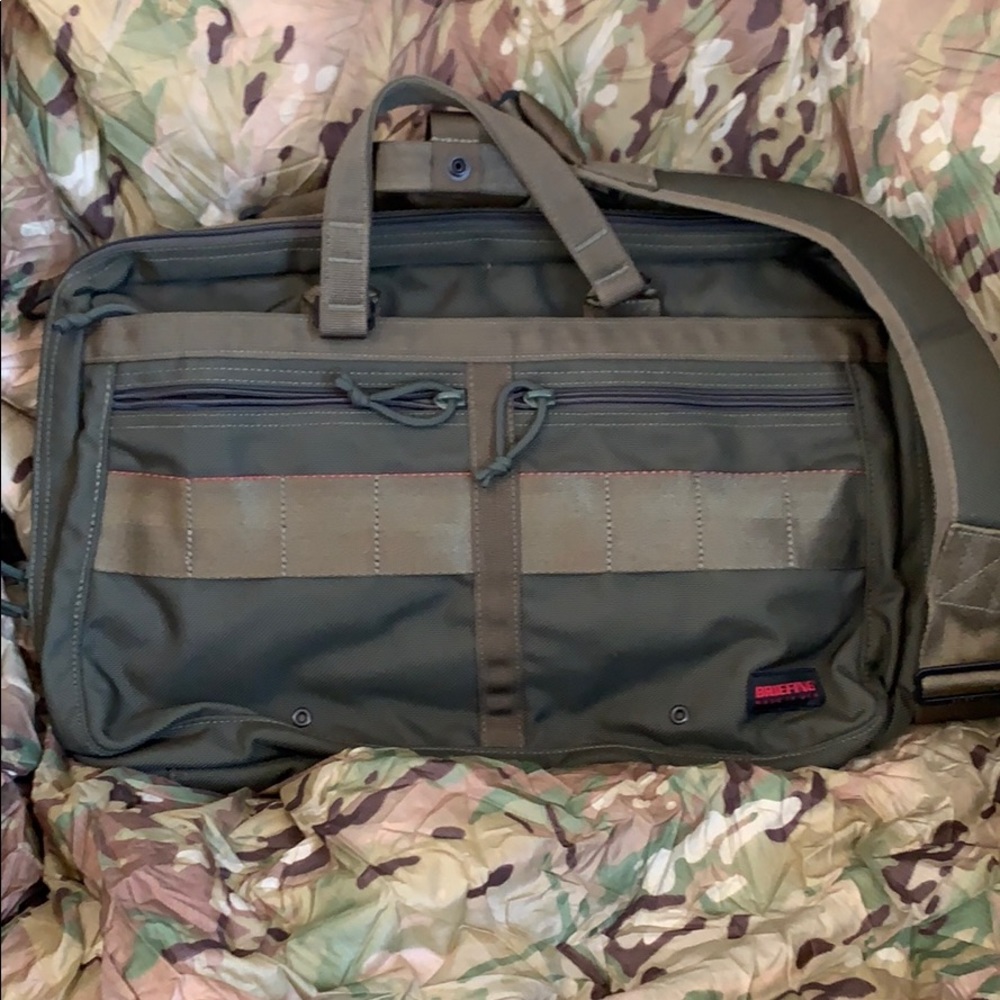 Like New, Rare, Briefing C-3 Liner, Ranger Green